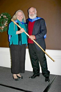 Dr Sarah Ferguson with Dr Andrew Weil